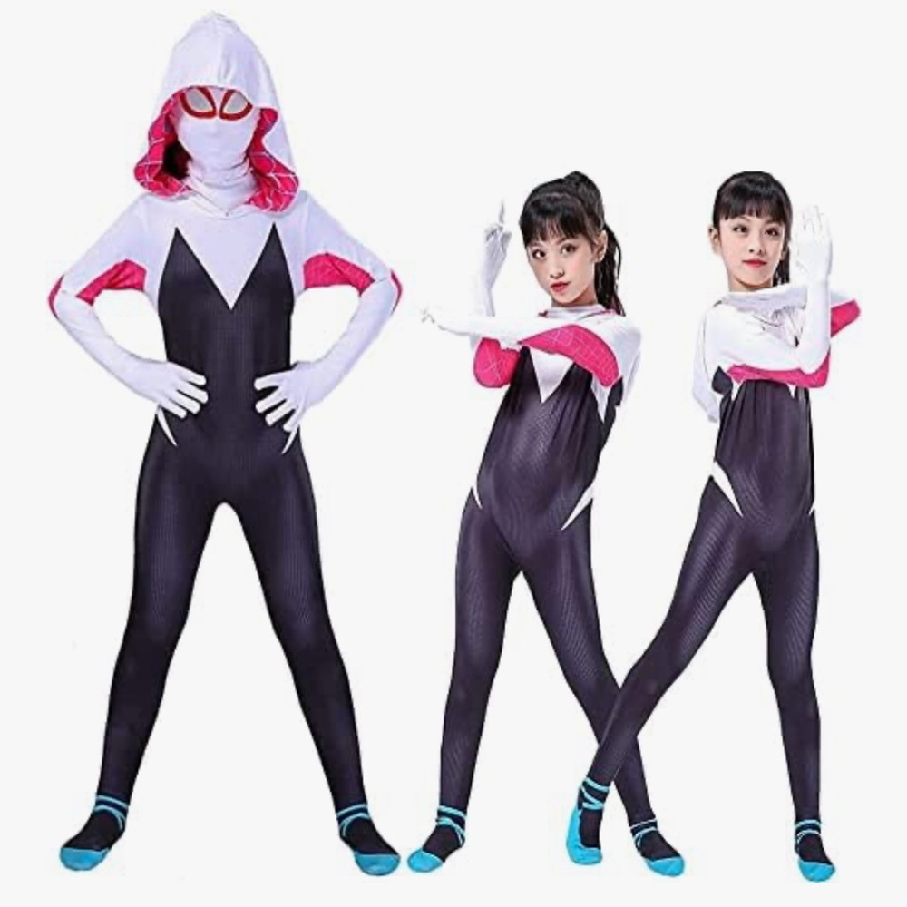 Girls Ghost Spider Costume 5T